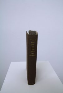 barbara caveng | Aus der Bibliothek der Haare | Gottfried Benn: Lyrik und Prosa, Briefe und Dokumente